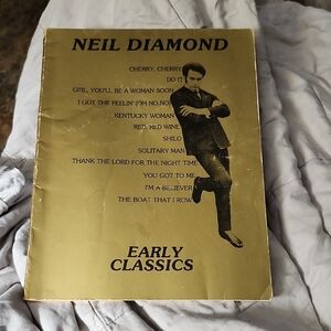 1978 NEIL DIAMOND EARLY CLASSICS SHEET MUSIC